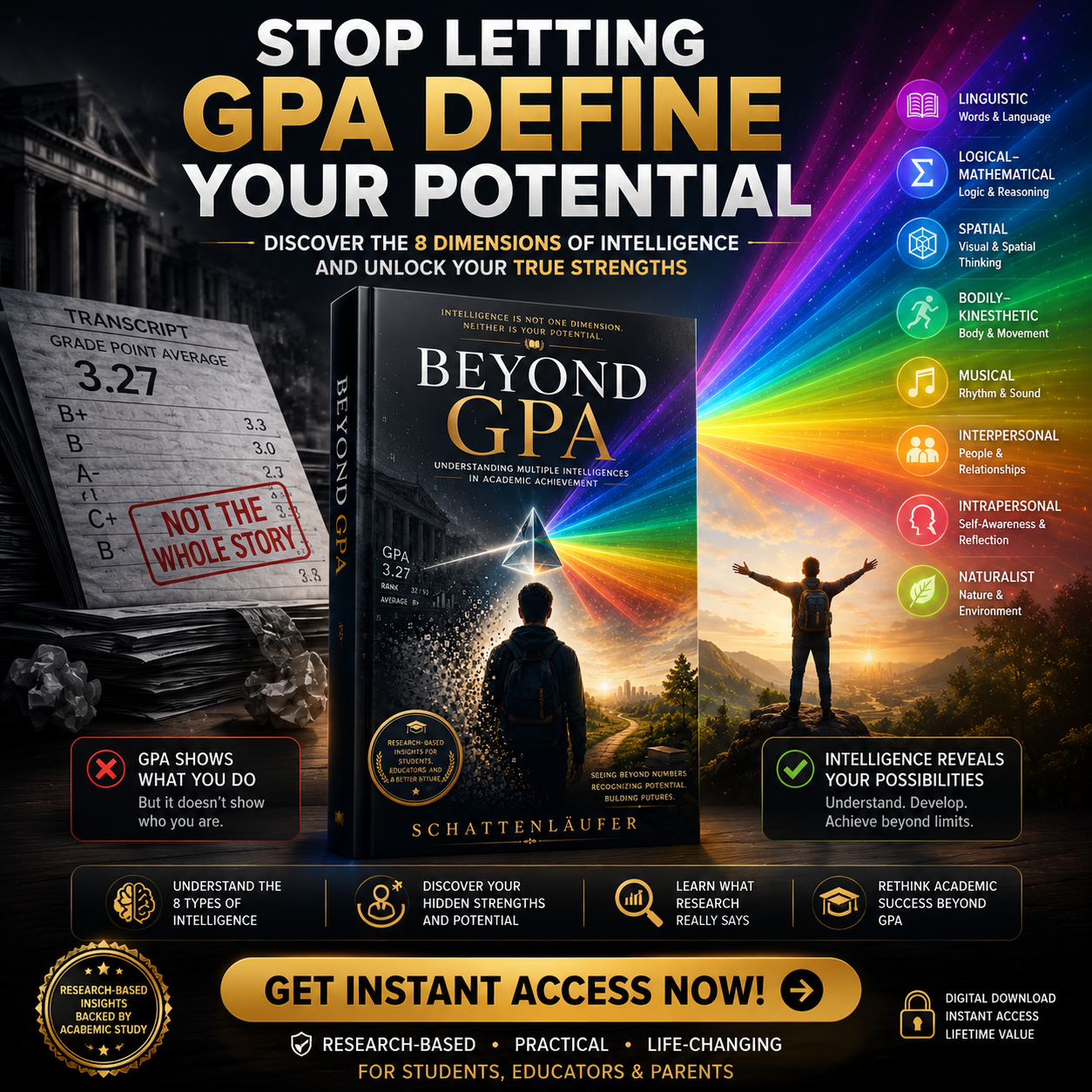 Beyond GPA: Understanding Multiple Intelligences in Academic Achievement